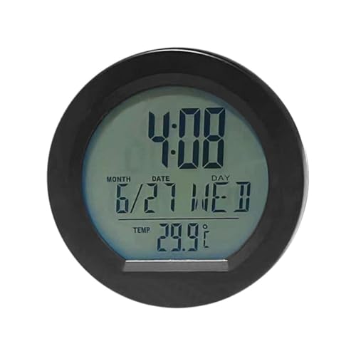 Auto Solar Auto Uhr Dekoration Thermometer Tisch Hochpräzises Auto Intelligentes leuchtendes Zubehör LED Auto Solar Auto Uhr Dekoration Thermometer Tisch Hochpräzises Auto Intelligentes leuchtendes Zubehör LED