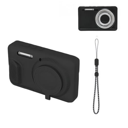 Kodak PIXPRO FZ55�Ή��ی�J�o�[ �ϏՌ��t���{�f�B�f�U�C�� �f�W�^���J�����p���X�g�X�g���b�v�t�� ���s/�A�E�g�h�A�ʐ^�p�\�t�g�X�L���X���[�u (�u���b�N)
