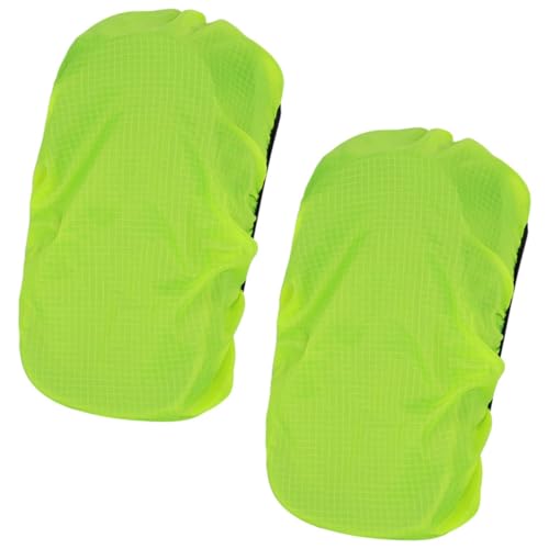 DECHOUS 2個 サイクリングバッグ防水カバー 自転車用な防雨防塵カバー 軽量折りたたみ式 ハンドルバーバッグ対応 通勤通学サイクリスト向け