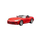 Questa replica classica in scala 1:43 della Dodge Viper SRT-10 del 2003 è realizzata in resina e la superficie viene ripetutamente levigata per rimuovere sbavature e particelle. La texture dei dettagli interni è intagliata a mano e dipinta a più strati per creare una scocca rigida.
