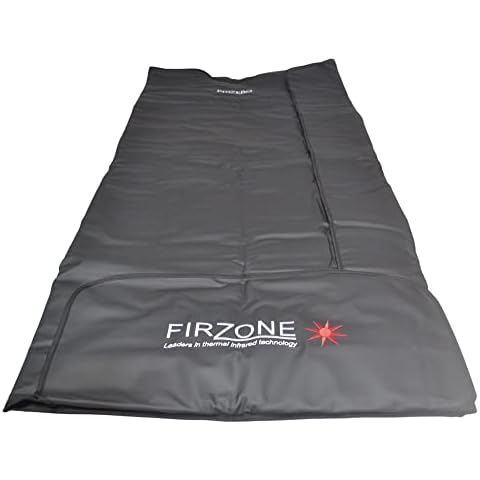 Firzone ProZERO 360 Infrared Sauna Blanket New Model 2022/23 Extra Hot with EMF Shielding Portable Far Infrared Sauna Therapy for Health and Wellness Cover