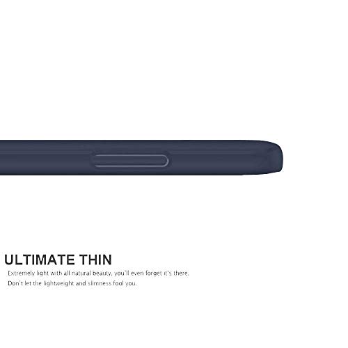 Image of TheGiftKart Sleek Back Cover Case for Redmi Note 10 Lite /Note 9 Pro /Pro Max /Poco M2 Pro | Slim Fit Protective Design | Ultra Matte Finish | Camera Protection Bump | Soft Silicon Case (Silicone, Blue)