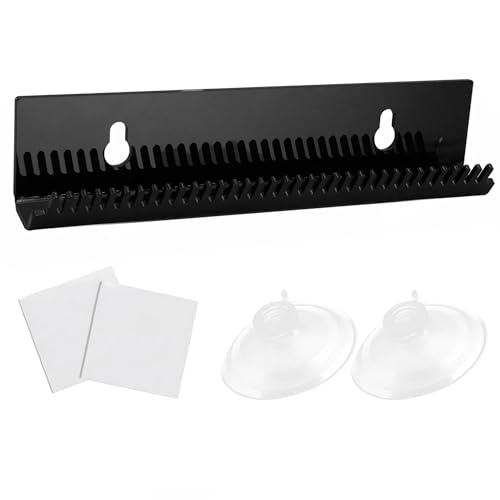 Hair Extension Holder Braiding Hair Rack Hair Extension Hanger Hair Holder Weft Holder w/2 Suction Cups Designed to Securely Hold Extra Wide Wefts While You Wash Color Style & Store