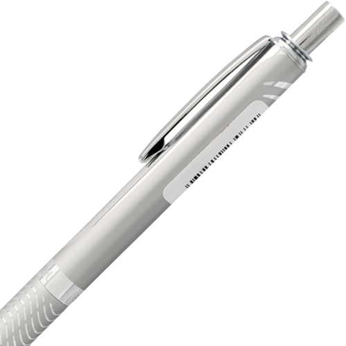 Bolígrafo Pentel EnerGel Alloy retráctil gel líquido 0.7mm negro miniatura 4