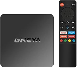Android 11 TV Box 2G RAM 16G ROM Dual WiFi 2.4G/5G Voice Remote Control USB 3.0 BT 4.2 Support 4K HDR Smart Streaming Media Player
