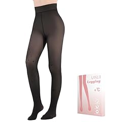 Fake Translucent Black-pantyhose-star