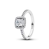 Pandora Pandora 193555C02-48 - Anillos de plata de ley 925 con circonitas transparentes