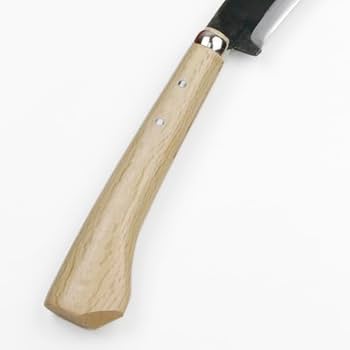 土佐　左刃　鋸付き鉈（ナタ）２１０㎜ Amazon | 本場土佐 火造り万能うなぎ鉈かずら切210mm