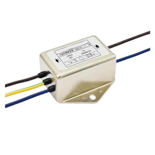 Filtre d'alimentation ca monophasé YB210-1A avec fil anti-interférence