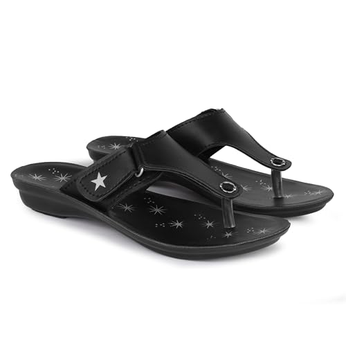 Image of Women Stylish & Comfortable Sandals | Lightweight Cushioned Footbed | Anti-Slip Sole, Casual Footwear