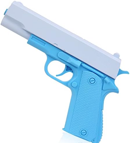 BSFORV Manual Splatter Ball Gun,Gel Splatter Ball Blaster Without Charge,Splat Blaster Toy Pistol Suitable for Backyard Games Gift for Boys, Girls and Adults Ages (Blue)