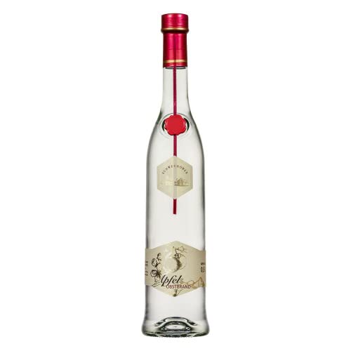 Obstbrand Apfel 0.5l (40% Vol) - Edler Apfelbrand aus besten Mecklenburger Äpfeln 500ml | Premium-Qualität | Schwechower Brennerei (1229)