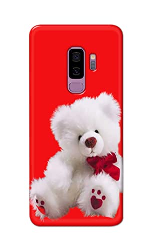 Image of PRINTFIDAA Teddy Bear Love Romantic Valentines Day Dumbo Printed Designer Hard Back Case Cover for Samsung Galaxy S9 Plus, G965F, G965F /DS, G965U, G965W, G9650 -(SF) MVN1001