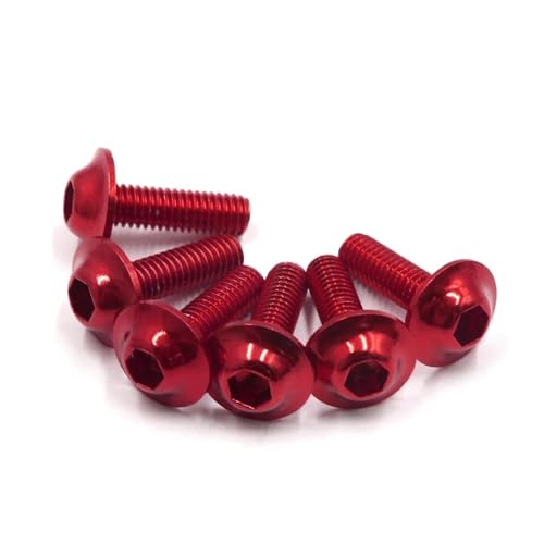 Tornillos de carenado M6 anticorrosion para fijar matriculas de scooter