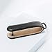 Jibbon Italian Premium Leather Key Organizer - Stylish Key Holder with Marine Grade 316 Stainless Steel, Compact EDC Keychain, Accommodates Up To 9 Keys, Including Car Keys - (Black)
