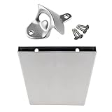 Flaschenöffner, ergonomisch, platzsparend, rostfrei, Bieröffner, Korkenzieher für Weinflaschen, für Männer, Vater, Zuhause, Küche, Wohnung, Restaurant, Bauernhaus, Einweihungsparty