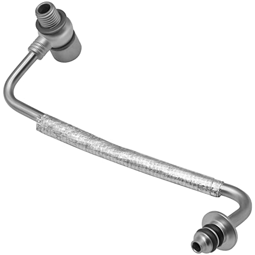 Image of SecosAutoparts Turbocharger Oil Return Line Turbo Oil Feed Tube fit for Buick Encore 2013-2018 fit for Chevrolet Cruze 2011-2018 Sonic 2012-2018 Trax 2015-2018# 55592600 25198546 25200947