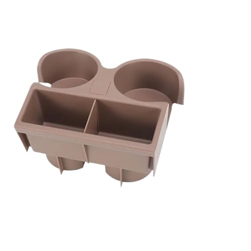 Support Gobelet Nissan Patrol Y61 Intégrant Chargeur Rapide USB C PD Marron