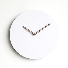 MODIRNATION Wooden Modern Wall Clock, Minimalistic and Stylish, Walnut Hands, Silent Quartz product