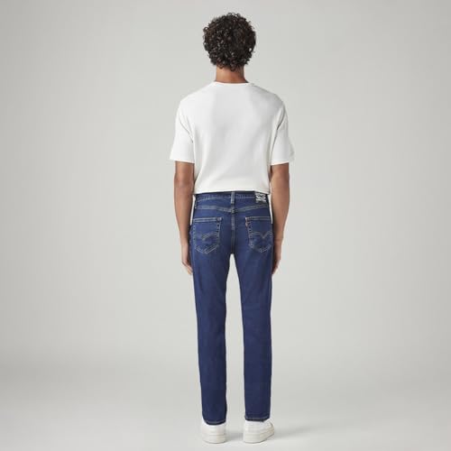 Image of Levi's Men's 511 Dark Indigo Slim Fit Mid-Rise Jeans