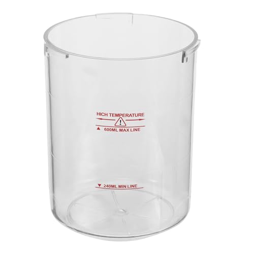 KICHOUSE Depósito Transparente de 240 Ml para Vapor Facial, Tanque de Agua ABS Duradero, Accesorio Portátil para Sauna Facial y Uso Profesional en Estética
