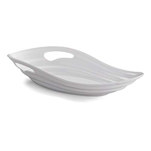 Milton Melamine Fruit Bowl, 745 ml, White