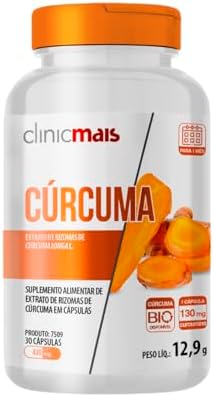 Cúrcuma ClinicMais 30 Cápsulas