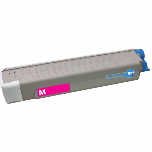 Toner magenta compatible Oki MC851 réglant les problèmes de lignes d'impression