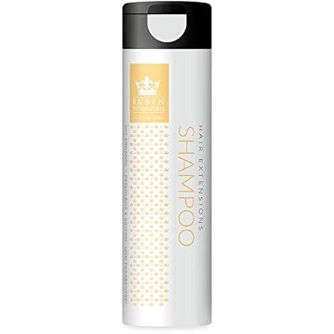 Hair Extensions Shampoo Special Edition For Human Hair Extensions | Ultra Moisturising Non Sticky No Residue | Hair Care Treatment & Styling by Rubin Extensions Cover