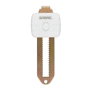 SABRE Compact Travel Door Lock, Portable Security Lock for Travel, Hotels, & Rentals, Withstands 650 lbs of Force, Installs in Seconds, No Tools Required, Lightweight & Small for Easy Carry