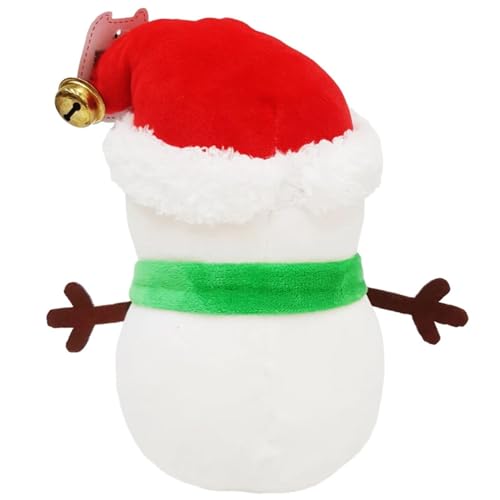 Image of Tickles Cute Snowman with Cap & Scarf Soft Stuffed Plush Toy for Kids Boys & Girls Christmas Gift (Color: Multicolor Size: 18 cm)