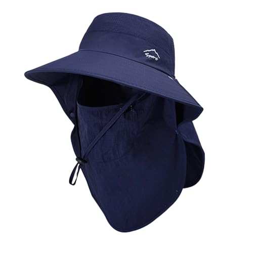 Image of Sun Hat for Men Women with Neck Flap,UPF 50+ UV Protection Fishing Hat