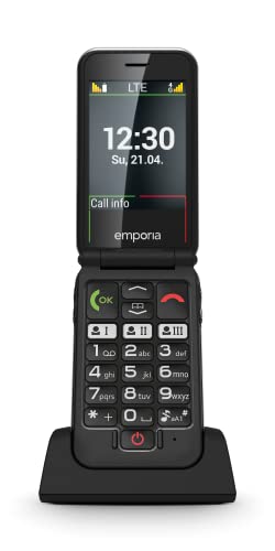 Emporia JOY-LTE - Mobiltelefon för äldre med stor volym och display