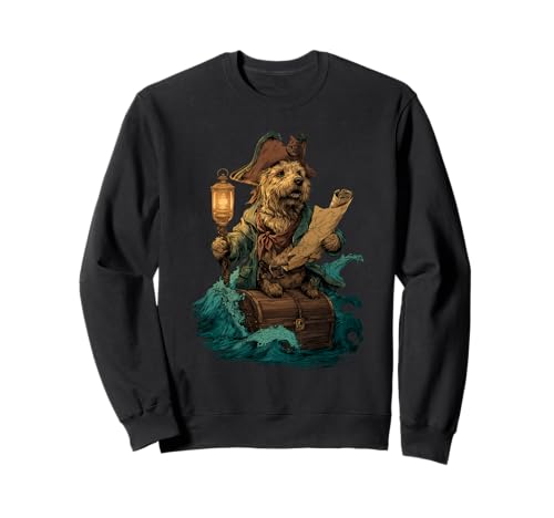 Dog Pirate Waves Aesthetic Dog Lover �g���[�i�[
