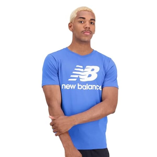 New Balance Essentials Stacked Logo T Short Sleeve Uomo