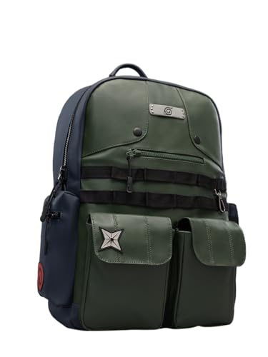 Image of The Souled Store Naruto: Kakashi Pack Backpacks | Official Naruto Shippuden Merchandise | Premium Water-Resistant Laptop Bag with Copy Ninja Graphic | Durable Urban Travel Rucksack for Men & Women