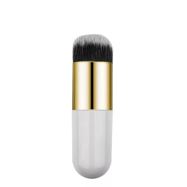 Trucco Pennello for trucco professionale Pennello for fondotinta Pennello for evidenziatore Pennello for cipria in polvere Strumenti for trucco regalo femminile /418 ( Color : One Color , Size : White