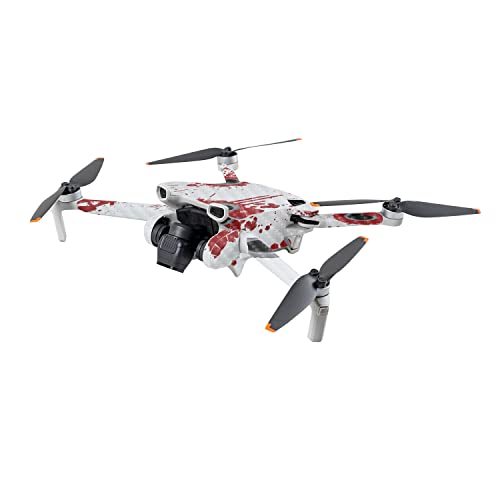 Image of MightySkins Carbon Fiber Skin Compatible with DJI Mini 3 - Bullet Holes | Protective, Durable Textured Carbon Fiber Finish | Easy to Apply | Made in The USA