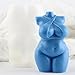 GLITZXFH 3D Body Candle Molds Woman Body Silicone Candle Mold for Candles Making Resin Casting Aromatherapy Candles Wax Polymer Clay Home Decoration