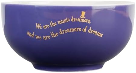 Grupo Erik Willy Wonka Bowl | 600 ml - 14 x 14 x 7 cm | Cereal Bowl | Ceramic Bowl | Popcorn Bowl | Kitchen Decor | Wonka Bar | Willy Wonka & The Chocolate Factory