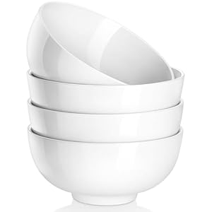MALACASA 26 Oz Porcelain Soup Bowls...