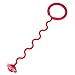 FEEE-ZC Salta la Palla Flash colorato Salta Il Giocattolo Salta la Caviglia Giocattolo Grande Gioco di Fitness per Bambini Bambini (Rosso)