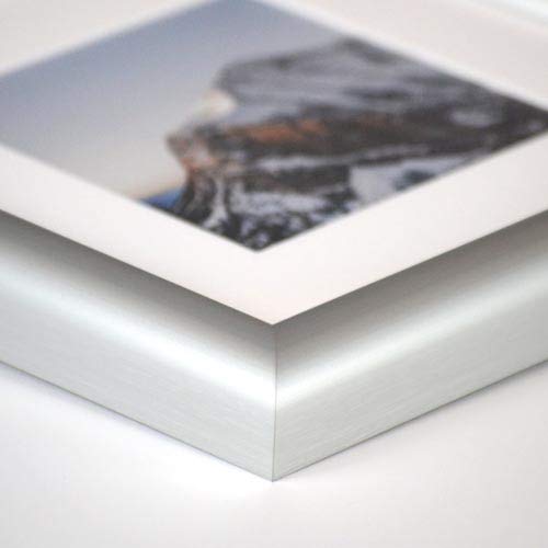 Frame It Easy 28 X 41 Satin Silver Metal Frame (Hammond) #TOP2