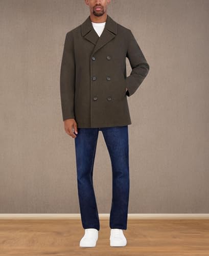 Image of Nautica Men's Classic Double Breasted Peacoat
