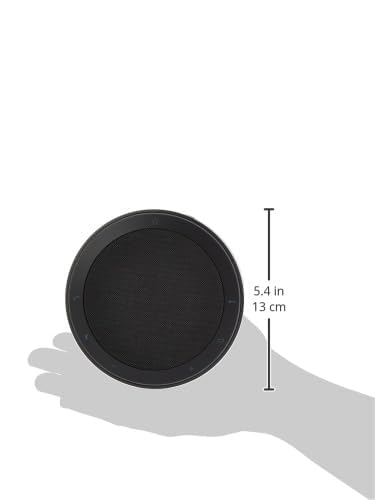 Image of Jabra Speak2 75 Wireless Bluetooth Speakerphone with USB-A Bluetooth Adapter, 4 Noise-Cancelling Mics and Full-Range 65mm Speaker - Certified for Zoom and Google Meet - Dark Grey