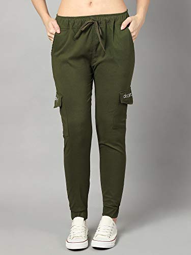 Image of dockstreetWomen Lowers Bz17Olive dckpcktprnttokko MOlive dockstreet Pocket Design M