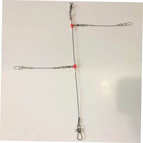 Set profesional de líneas de pesca 10 piezas acero inoxidable miniatura 6