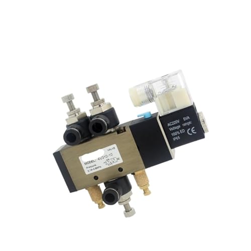 Électrovanne 4V310-10 DC24V avec silencieux pour air comprimé
