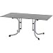 Produktbild Siena Garden Klapptisch Sola 160x90cm silber