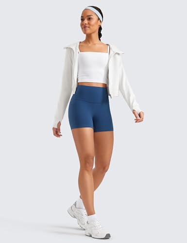 Image of CRZ YOGA Butterluxe Biker Shorts 4 inch | Extremely Soft, Gentle Compression, Yoga, High Waisted, for Women